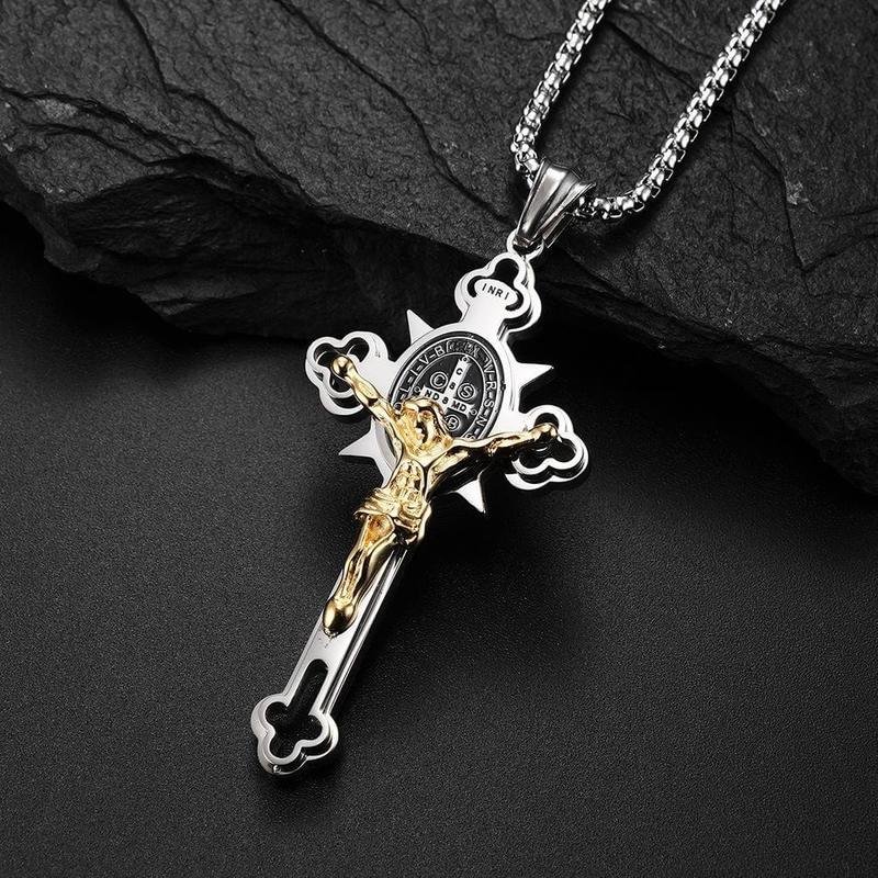 🙏Chris Cross Pendant Fashion Necklace