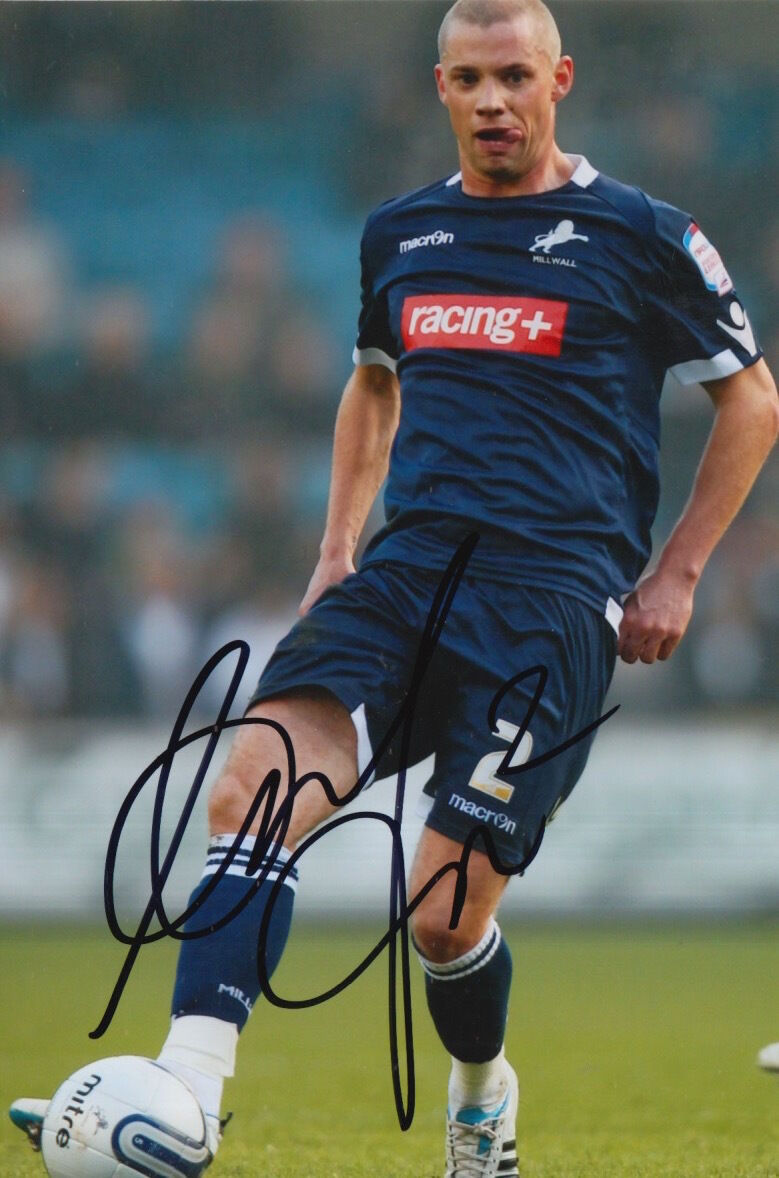 MILLWALL HAND SIGNED ALAN DUNNE 6X4 Photo Poster painting 16.