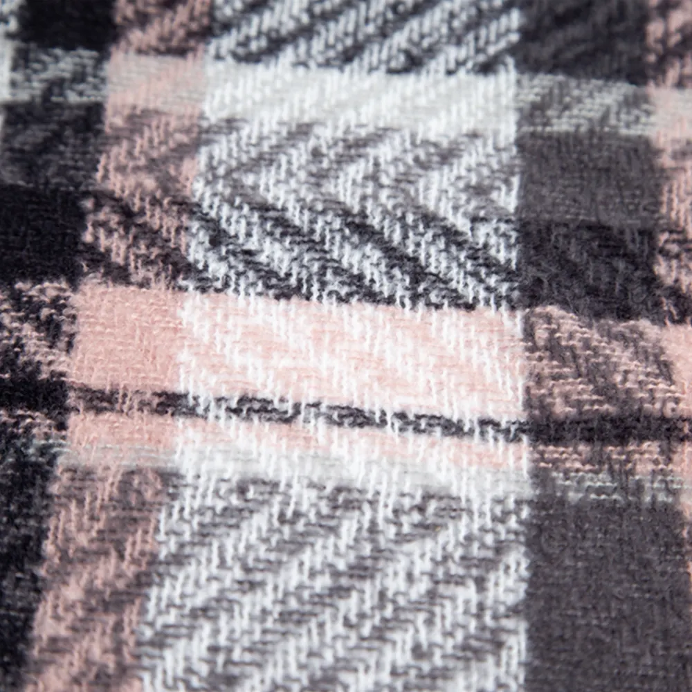 Thickened Herringbone Polyester Scarfs-vocosishoes