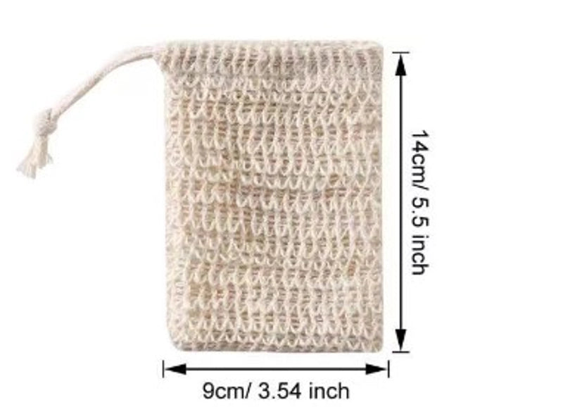 Vacation Solid Color Cotton And Linen Foaming Net