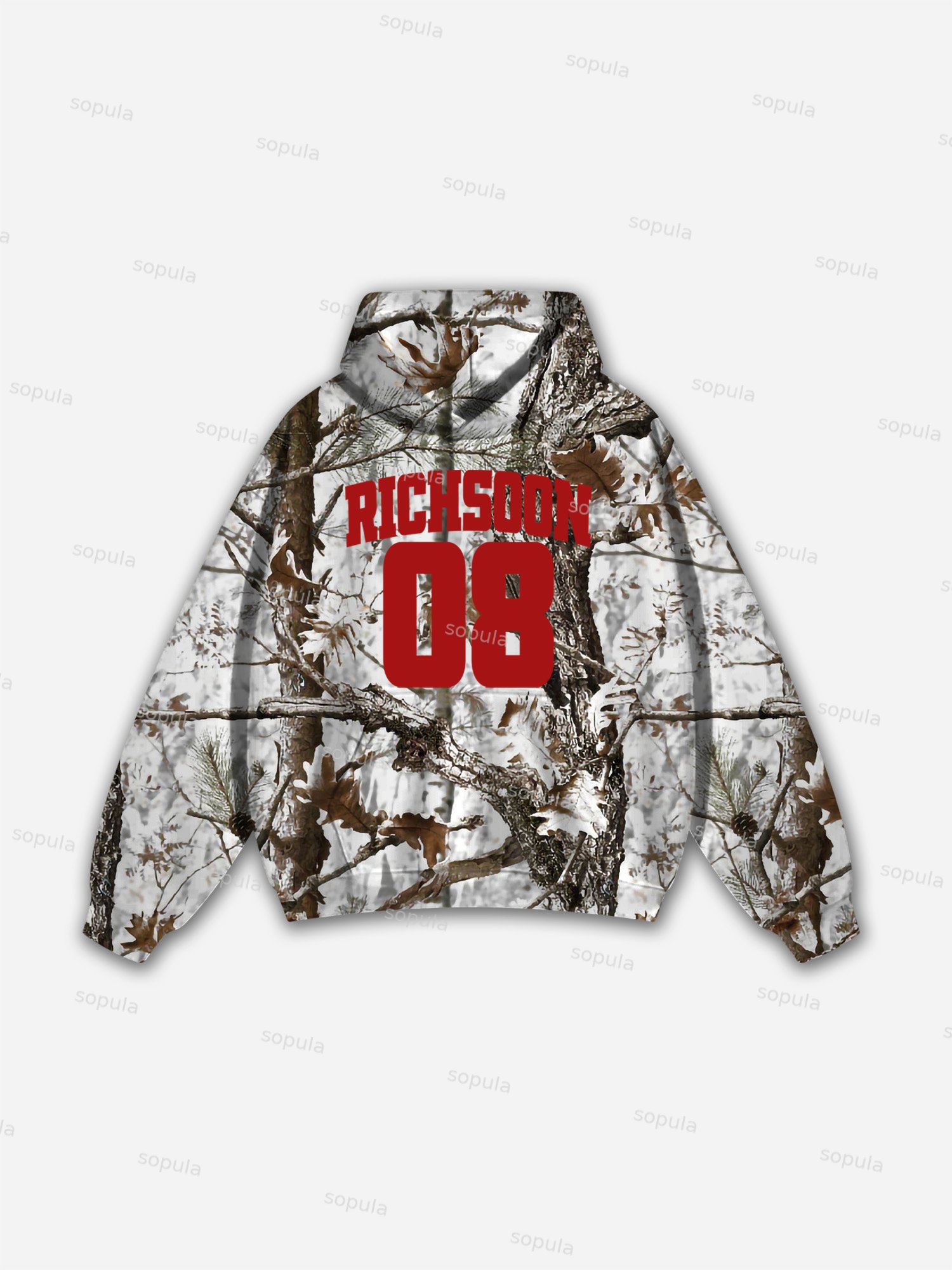 Rich Soon 08 Camouflage Hoodie - SOPULA