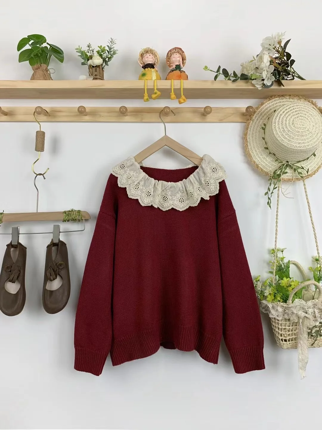 Chicfifth Sweater Women Winter Long Sleeve High Quality Autumn Vintage Top Knitted Cardigan