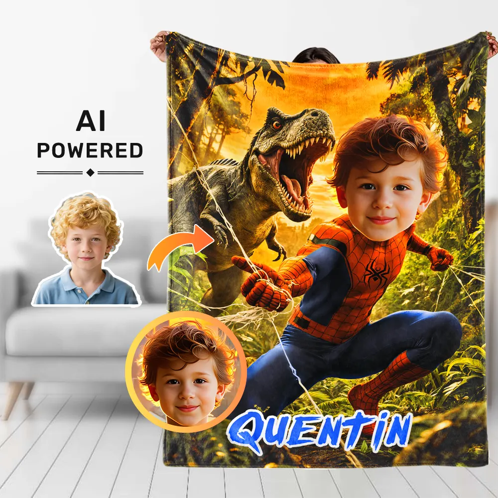 Custom Blanket Personalized Kids Gifts | Makemesurprise&reg;
