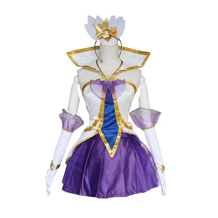 League of Legends Star Guardian Janna Cosplay Cartoon Character Halloween Costumes-elleschic