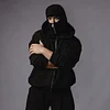 Street Casual Zip-up Mask Ninja Ninja Hoodie by Inlyline