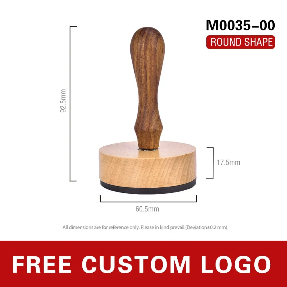 Custom Wooden Seal Stamp Large Handmade Wood Letter Stamp Logo For Invite Stationery Craft Wedding Stamps Party Decoration