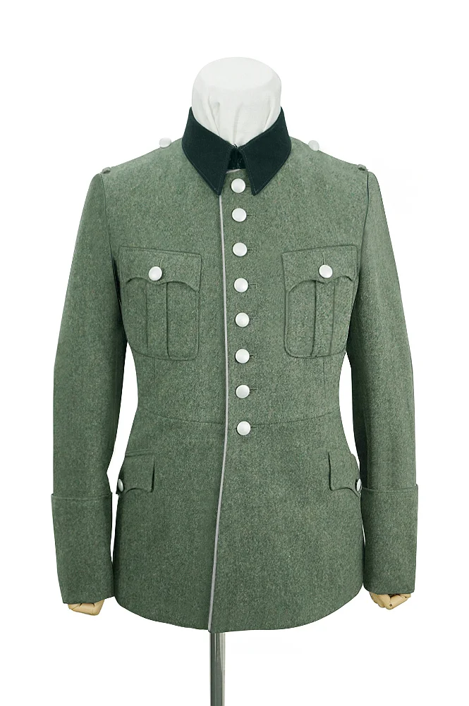   Wehrmacht German M1927 General Officer Wool Piped Service Tunic Jacket II German-Uniform