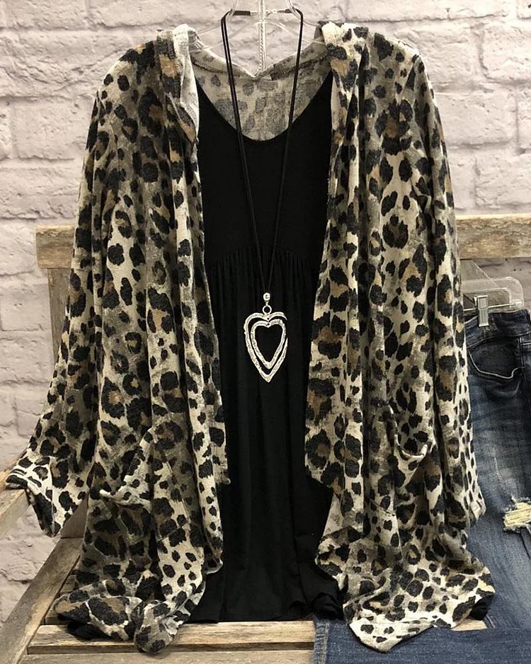 Casual Irregular Pattern Cardigan