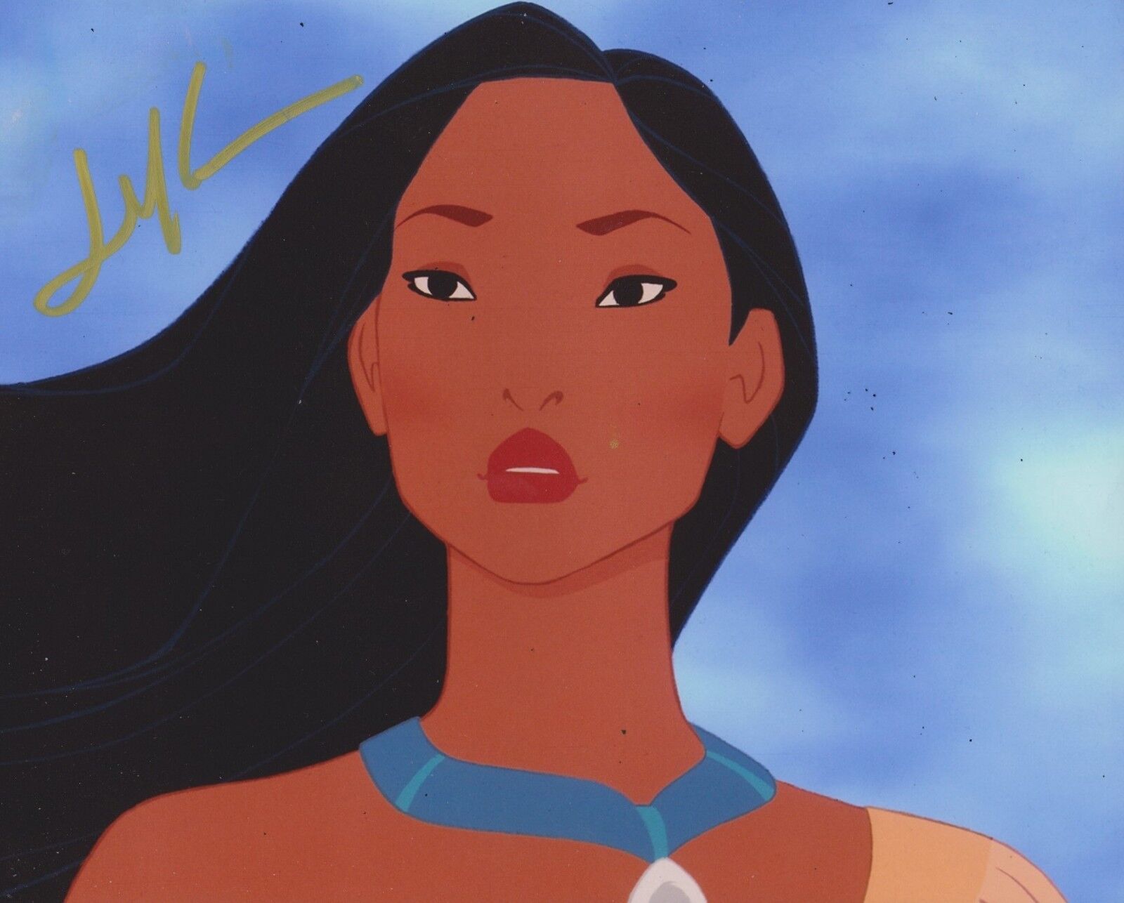 Judy Kuhn Signed Pocahontas 10x8 Photo Poster painting AFTAL