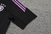 Joyfball 2024/2025 Germany short sleeved training jersey black+Shorts  1:1 Thai Quality
