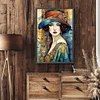 (40*60cm)Lady - Full Round Drill Diamond Painting