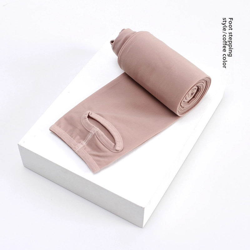 Women’s Hip Hip-lifting Steel Stockings Spring And Summer Thin Light Leg Artifact Horse Oil Socks Anti-hook Silk Pantyhose Base Socks