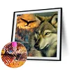 Wolf-Peinture Diamant Foret Rond-40*40CM