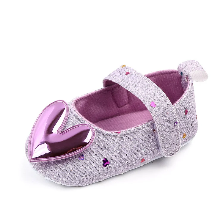  20"-22" Reborn Baby Girl Purple or Pink Love Shoes Accessories - Reborndollsshop®-Reborndollsshop®