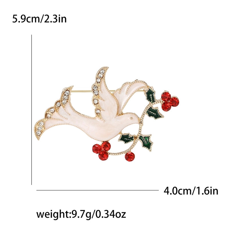 Casual Elegant Pin Alloy Enamel Women’s Brooches
