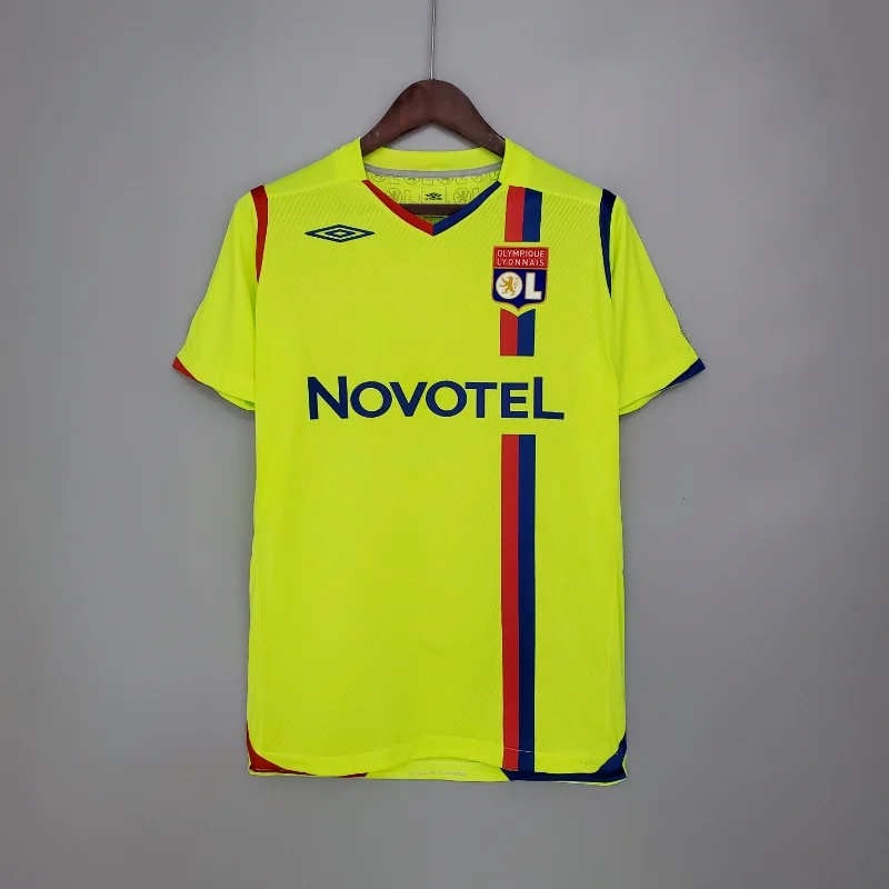 Retro 2008-09 Lyon Soccer Jersey Green