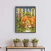 Diamond Painting-DIY Full Round Drill  The Pumpkin House