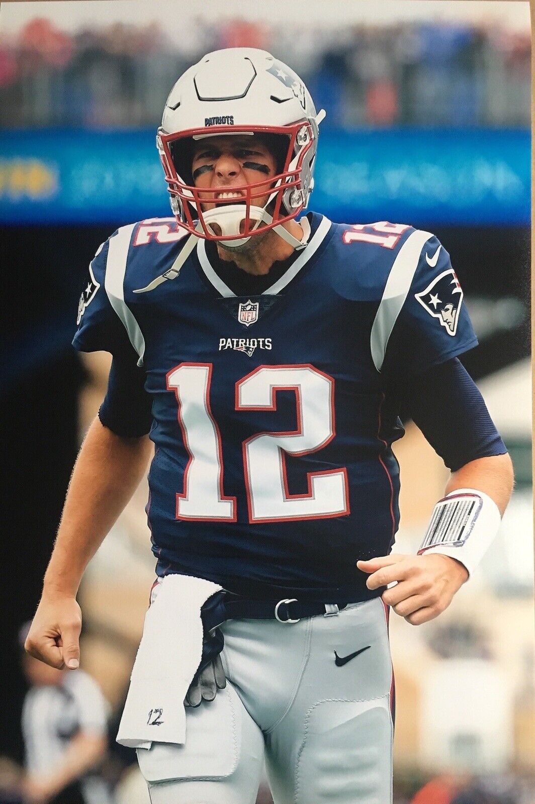 Tom Brady Poster Photo Poster painting 11x17 : NEW ENGLAND PATRIOTS CHAMPIONS 11x17