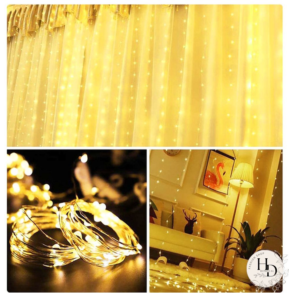 Upgrade Fairy Light Strings Christmas Wedding Party Decor Curtain String Light