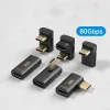 USB 4.0 Type-C 90-Degree Elbow Adapter: Unlocking Efficient Connections in All Scenarios &mdash;40G/80G Dual-Speed ​​Options, 8K Video + 240W Fast Charging + Ultra-Speed ​​Data Transfers, All in One Step