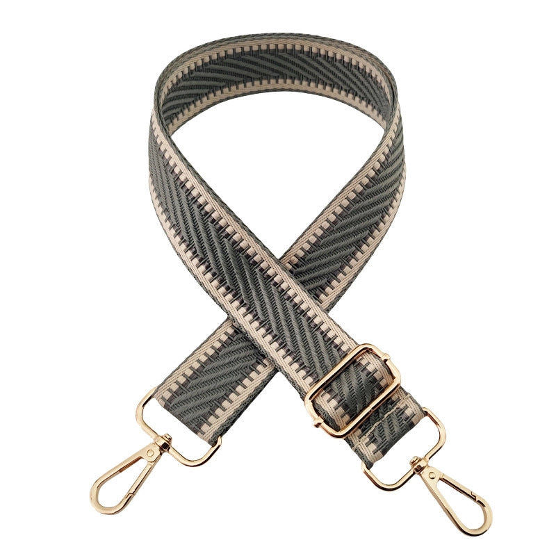 Polyester Cotton Solid Color Bag Strap