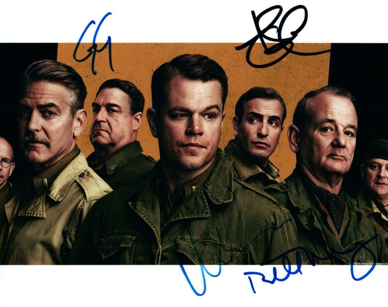 John Goodman Murray Clooney Damon Autographed 8x10 Photo Poster painting signed Picture + COA