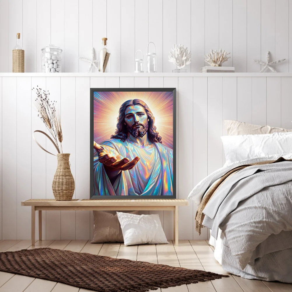 Diamond Painting - Full Round Drill - Jesus(Canvas|30*40cm)