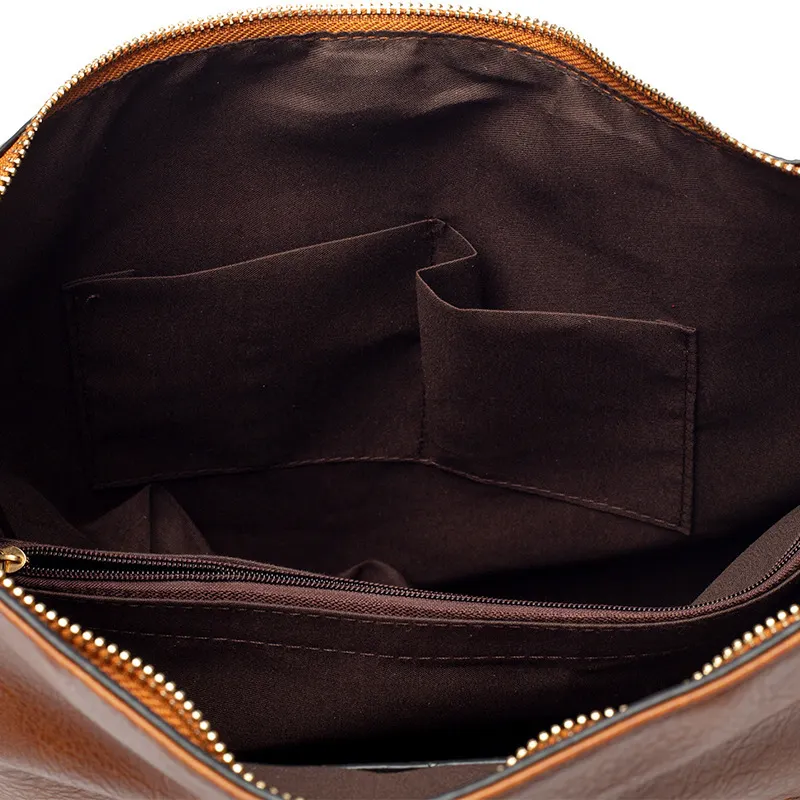 Retro Simple Crossbody Tote