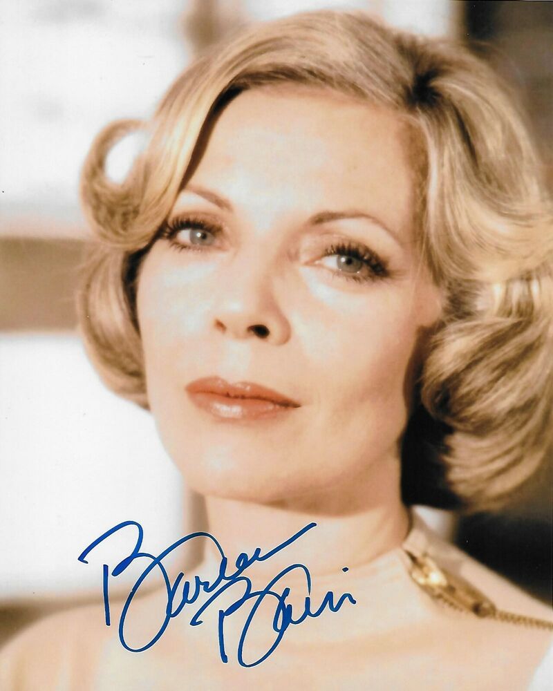 Barbara Bain Space 1999 Original 8X10 Photo Poster painting #24 signed in person @HollywoodShow