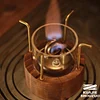 Customized High-End Customized Private Pure Copper Fierce Fire Alcohol Stove Outdoor Alcohol Stove Cooking Stove