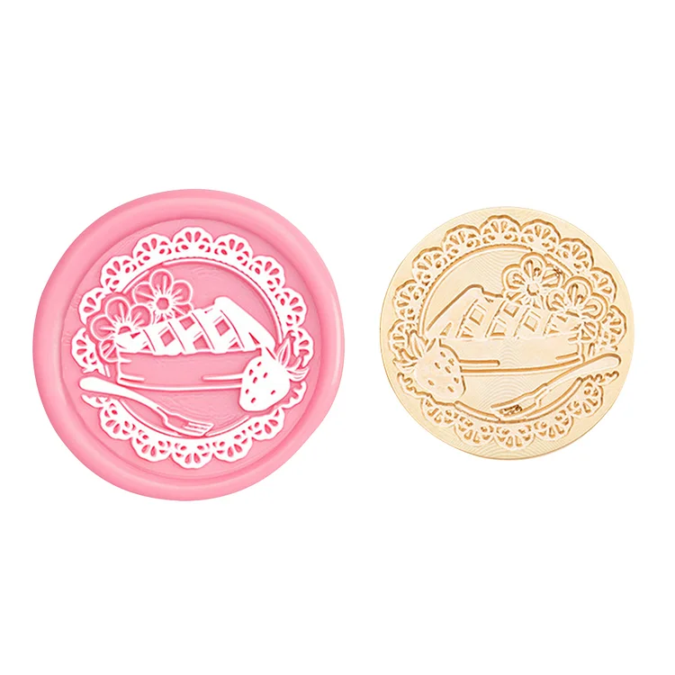 Diy Fire Lacquer Round Sealing Wax Stamp Head gbfke