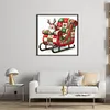 Christmas Sleigh-11CT Stamped Cross Stitch 40*40cm/15.75*15.75in tapestrymarket