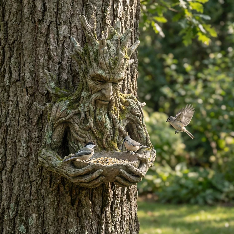 Bring Magic Home &mdash; A Guardian That Feeds Birds & Warms Your Garden - Not just a feeder. A quiet presence that stays.