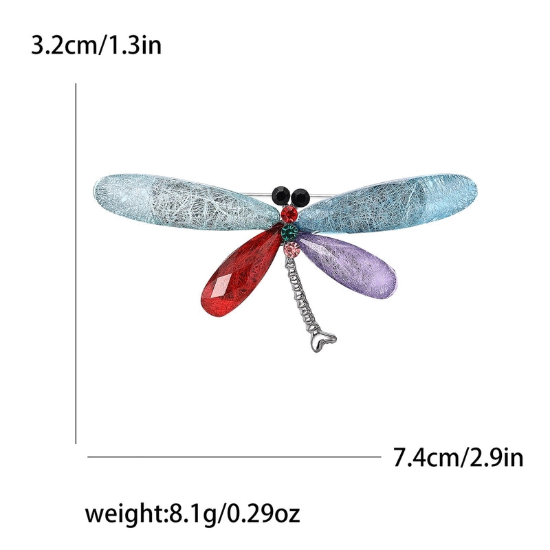 Casual Elegant Lady Pin Dragonfly Alloy Women’s Brooches