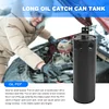 2-port Baffled Oil Catch Can Billet Aluminum Car Oil Reservoir Tank for Auto Car