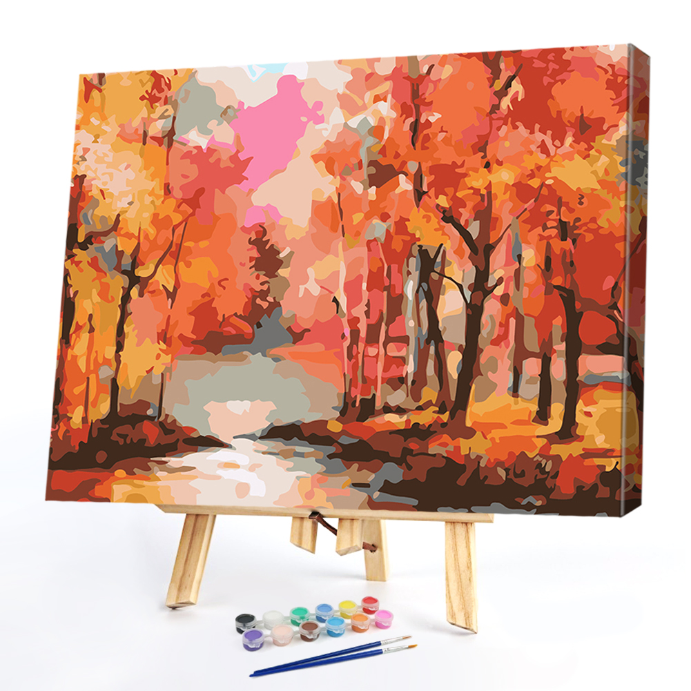 

40*50CM Paint By Numbers-Autumn Scenery, 501 Original