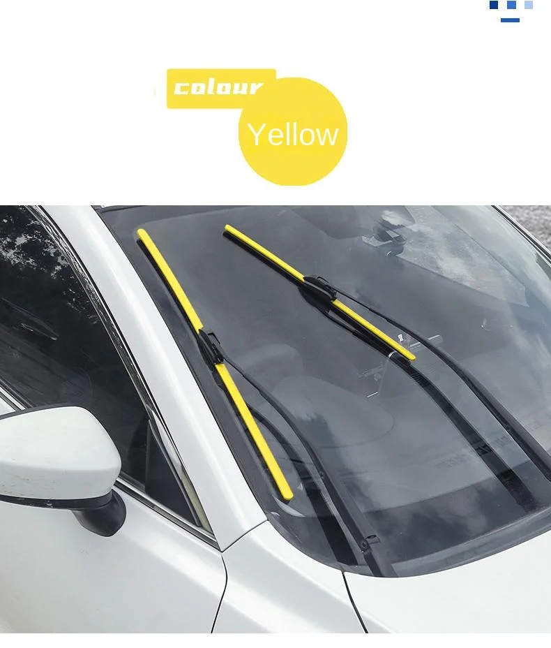 Car Color Special Car Traceless Wipers (2PCS)