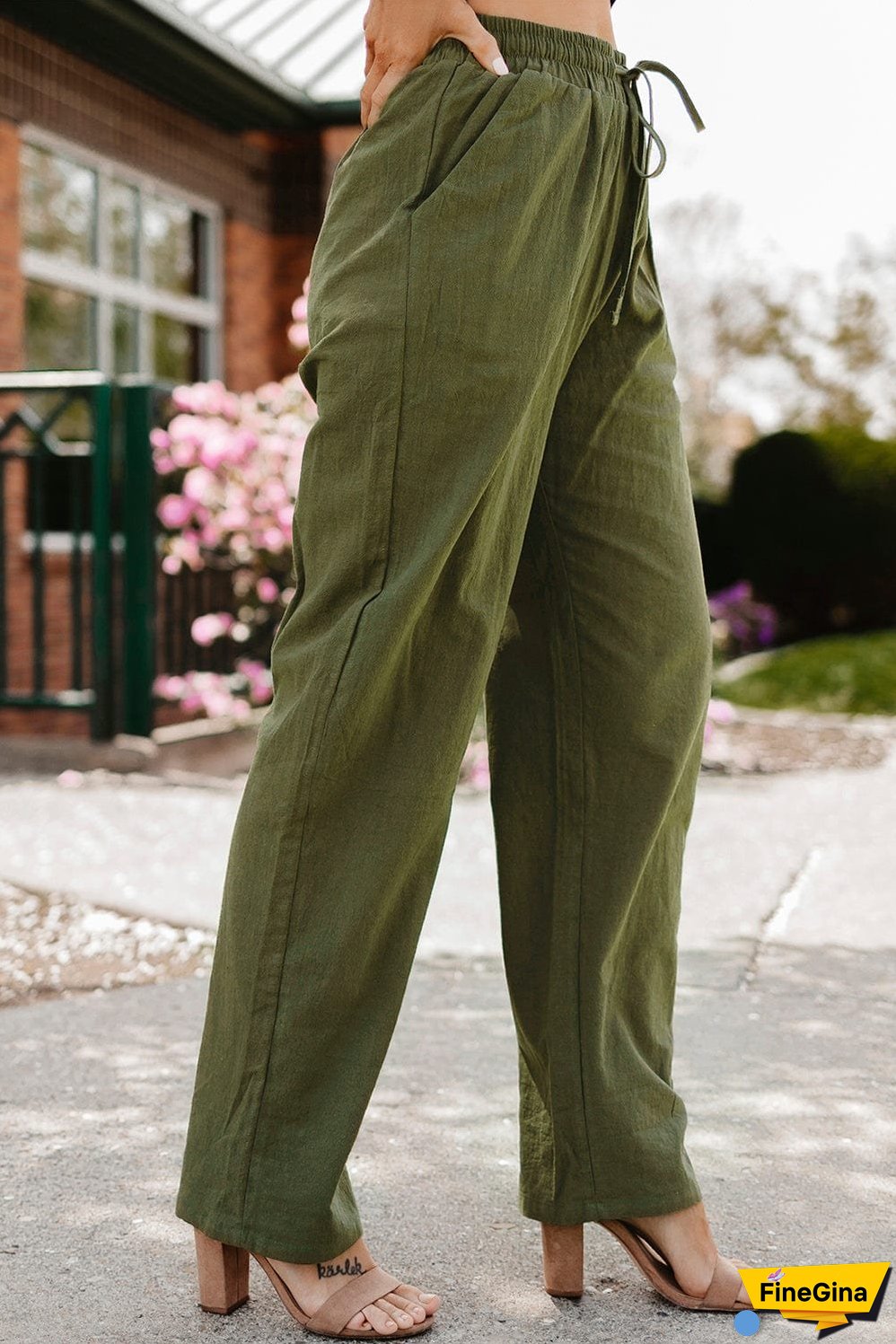 Bohemian Style Linen Pants