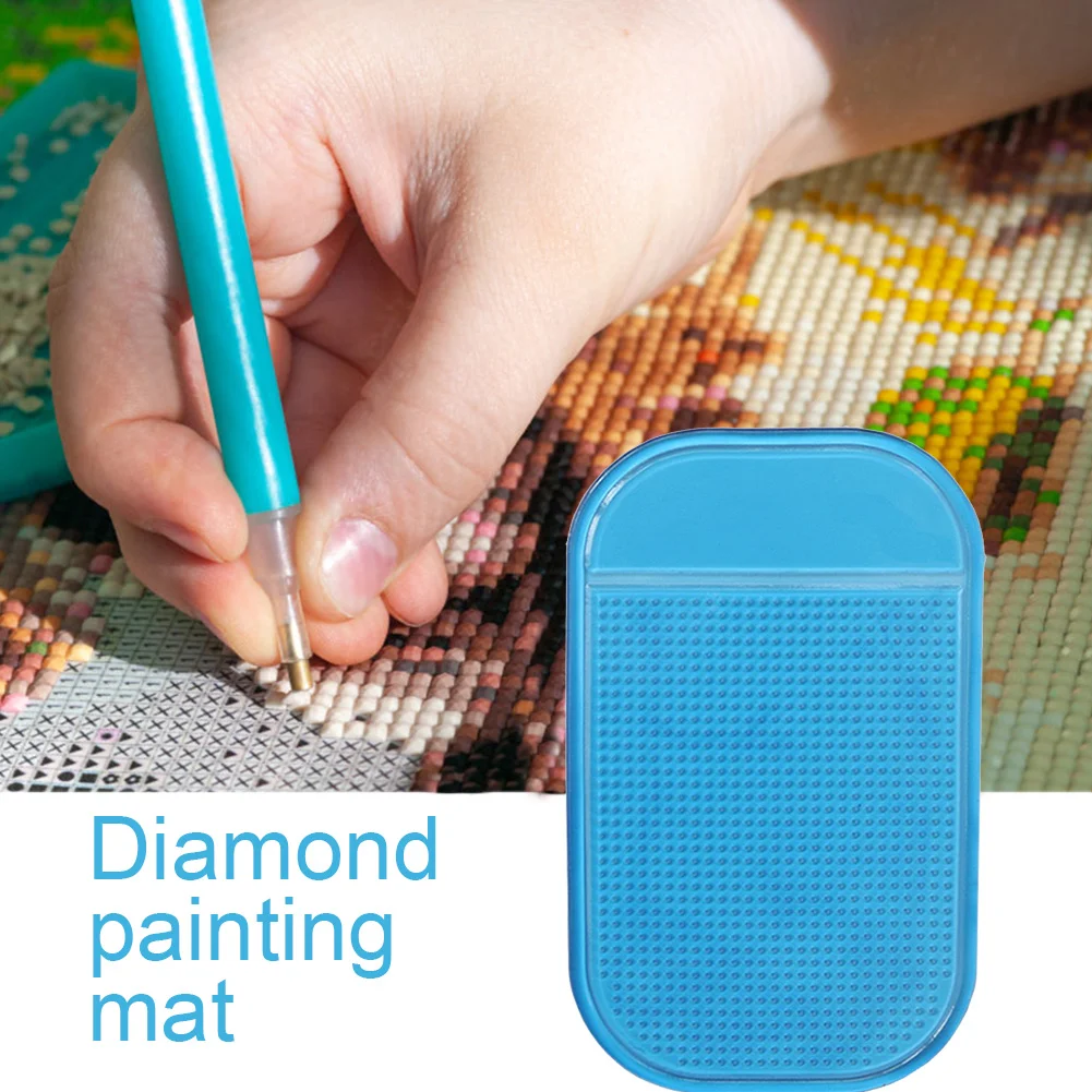 Anti-Slip Diamond Painting Tray Resin 5D Picture Drawing Pad Holder Tools【Random Color】
