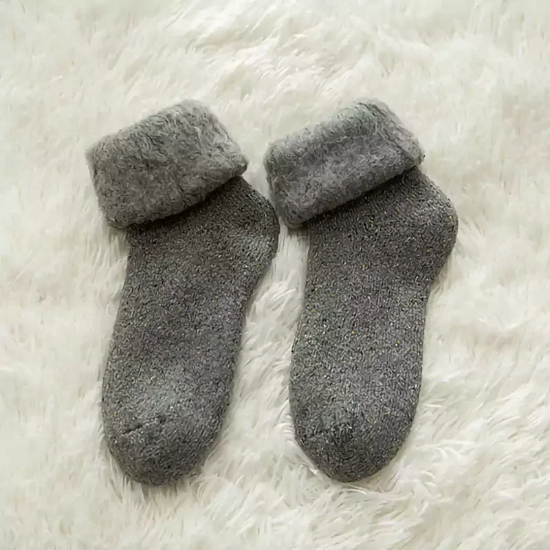 Letclo™ Fall/Winter Thick Warm Long Wool Socks letclo 
