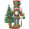 DIY Special Shape Diamond Painting Nutcracker Soldiers Desk Ornament Decor Kits