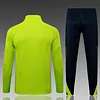2025/2026 Real Madrid Grass Green Long Zipped Jacket Football Shirt 1:1 Thai Quality