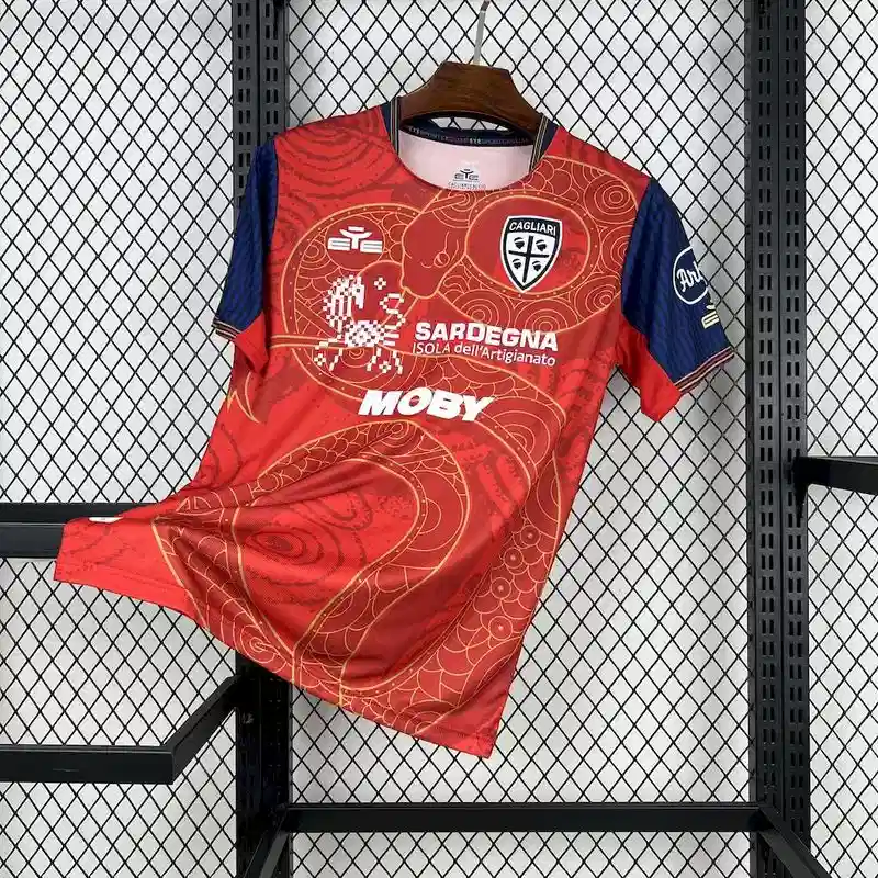 24/25 Cagliari Calcio Year of the Snake Limited Edition Soccer Jersey