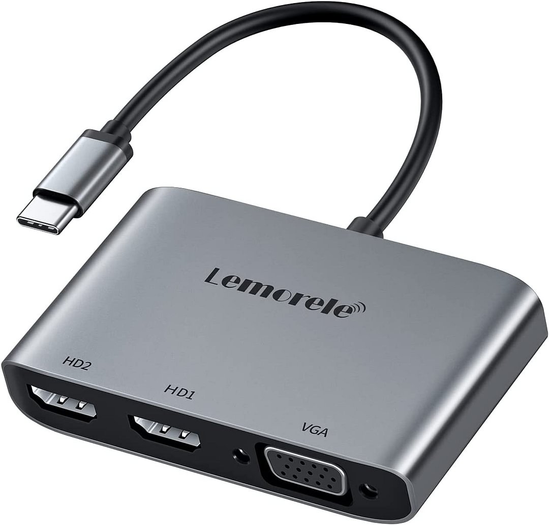 Lemorele USB C Hub 4 in 1  【#TC20】 
