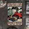 Truck - Vintage Metal Signs - 20*30cm/30*40cm