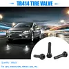 100pcs TR-414 Snap In Rubber Valve Stems TR414 Tyre Tire Valves with Caps