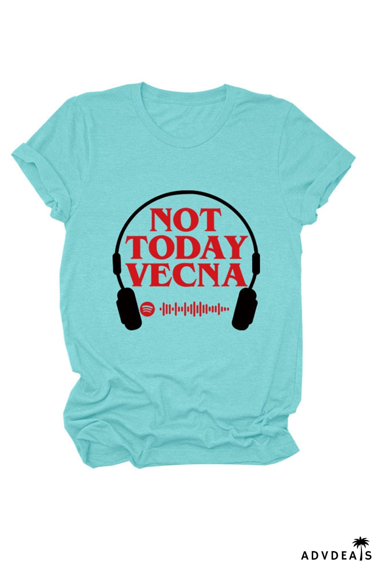 Not Today Vecna Printed T-shirt