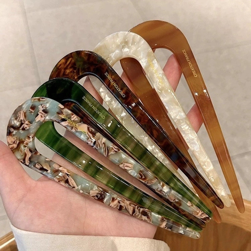 U-shaped Hairpin Women’s High-end Antique Style New Chinese Style Hair Hair Hairpin Headwear Simple Modern Daily Fixed Hairpin