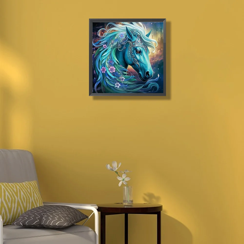 Diamond Painting - Full Round Drill - Horse(Canvas|40*40cm)