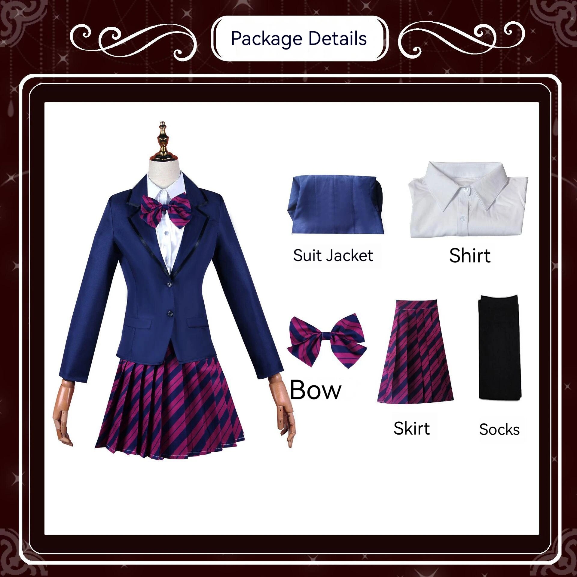 [Wetrose] In Stock Komi Shouko Osana Najimi Komi Can’t Communicate Cosplay Costume  JK School Uniform